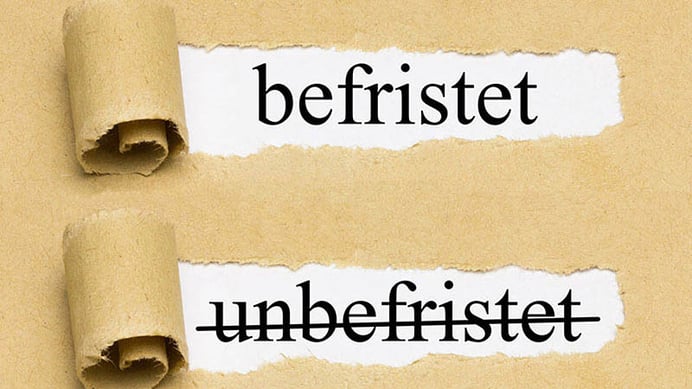 Befristete Arbeitsverträge: Wann sind sie möglich und wie lange?
